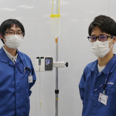 輸液コントローラー SEEVOL® 開発支援 | 研究・製品化事例 | 神戸医療産業都市