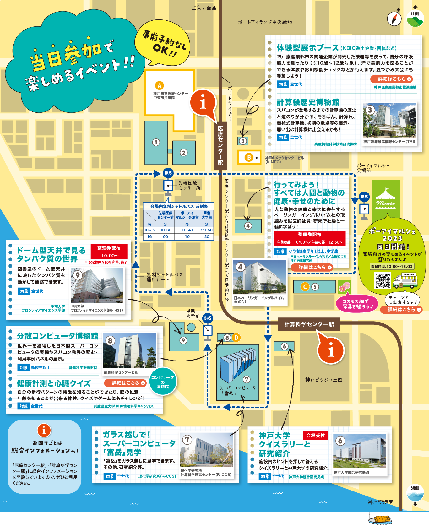 当日参加イベントMAP